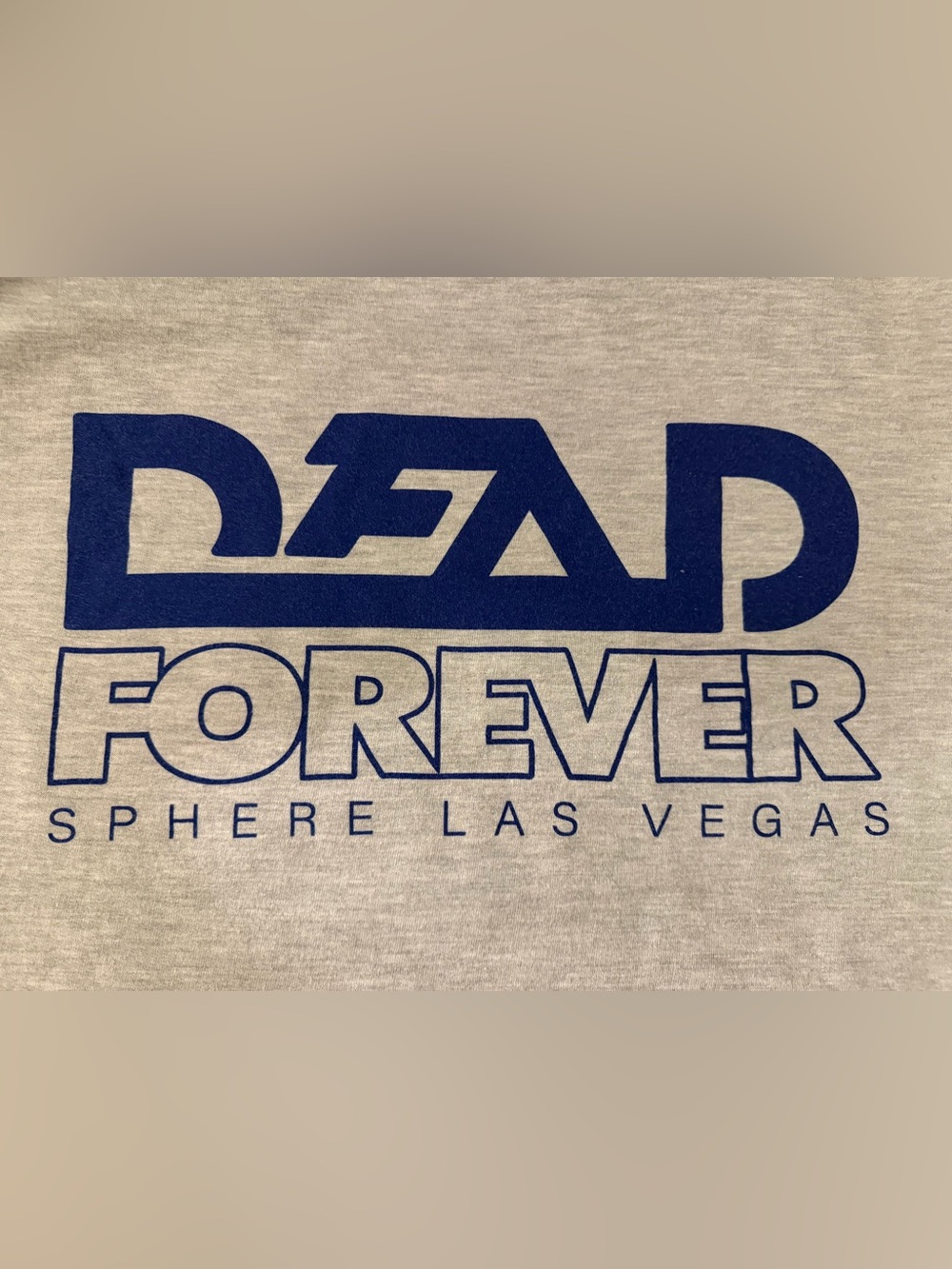 Dead & Company Dead Forever Sphere Las Vegas Pullover Hoodie Gray Size XL